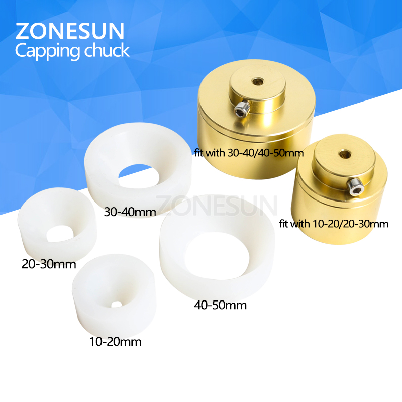 ZONESUN ĸ ĳ ۿ ӽ ô ĸ 28-32mm 38mm 10-50mm  öƽ    Ǹ ĸ/ZONESUN capping Machine chuck cap for capper 28-32mm 38mm 10- 50mm round plastic